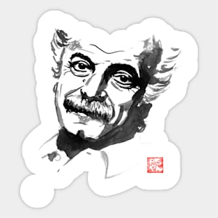 georges brassens Sticker